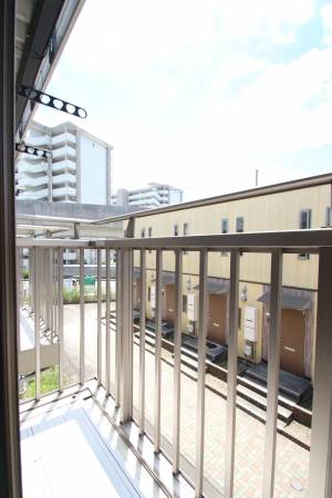 バルコニー　バルコニーがあります