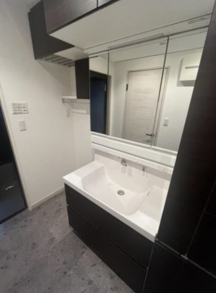 洗面設備　※別部屋の参考写真です。