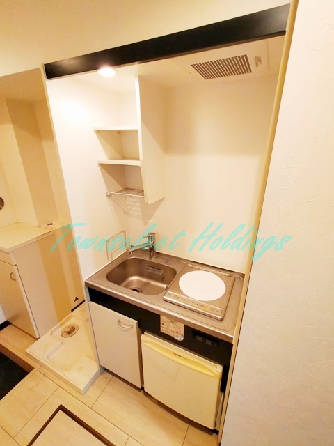 キッチン　収納棚付きキッチン♪