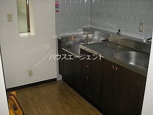 キッチン　ガスコンロ対応キッチンです。※参考画像