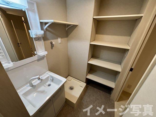 洗面設備　※同タイプ写真