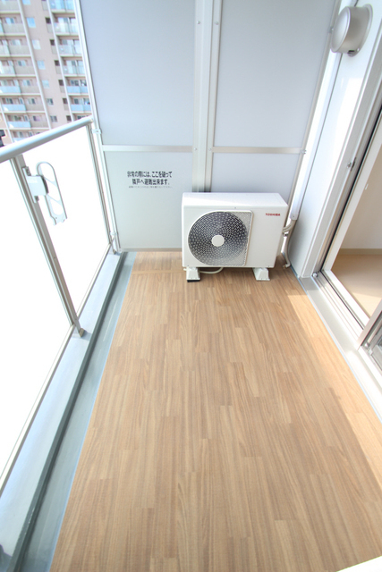 バルコニー　※同号室の別階のお写真です