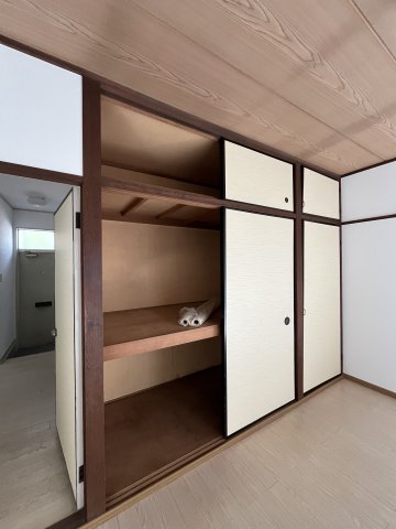 収納　大きなスペースがあり、収納には困りません