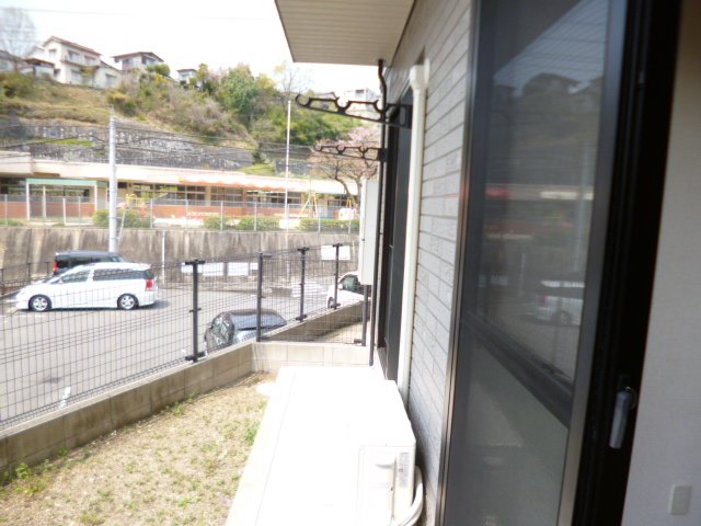 バルコニー　別号室の写真です。