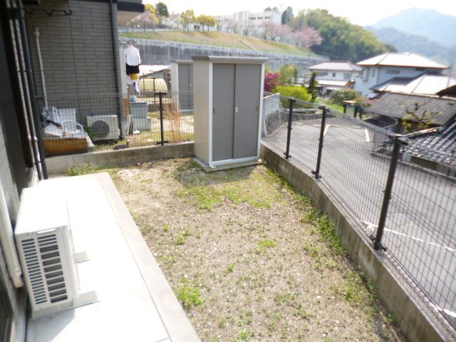 庭　別号室の写真です。