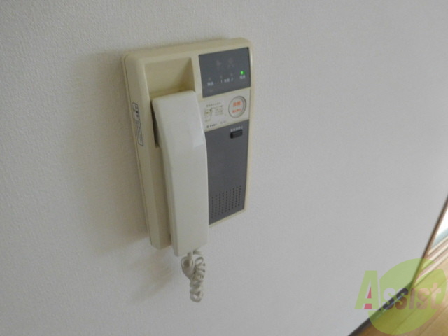 セキュリティ　ドアホン付いています。