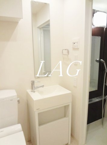 洗面設備　洗面台です。