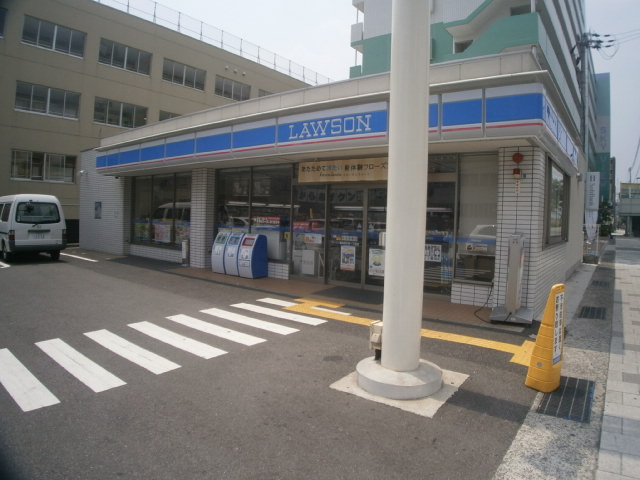 コンビニ　ローソン神戸記田町四丁目店（コンビニ）まで492m