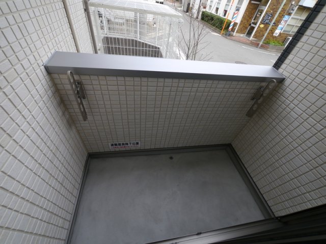バルコニー　落ち着いた時間を過ごせるバルコニーです