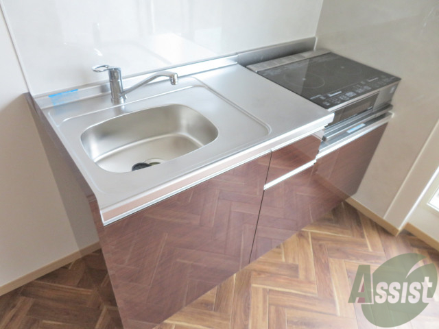 キッチン　こちらがキッチンです。料理作るのが楽しみです。