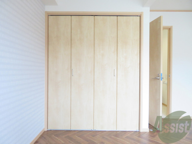 収納　ここに収納があります。収納があると部屋が広く使えます。