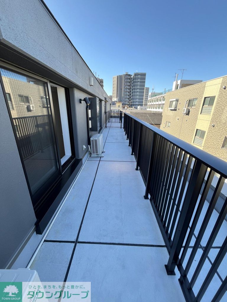 バルコニー　庭