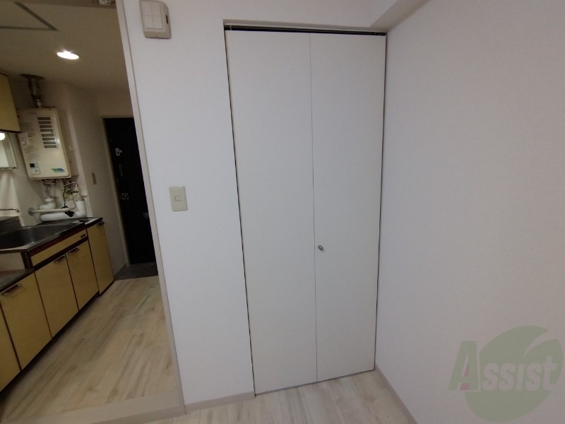 収納　寝室のクローゼットにもたくさん収納出来ますね！