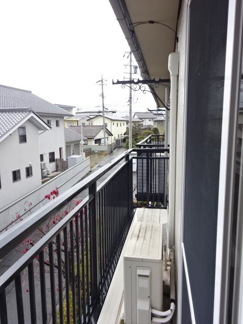 バルコニー　写真は201号室です。(参考)