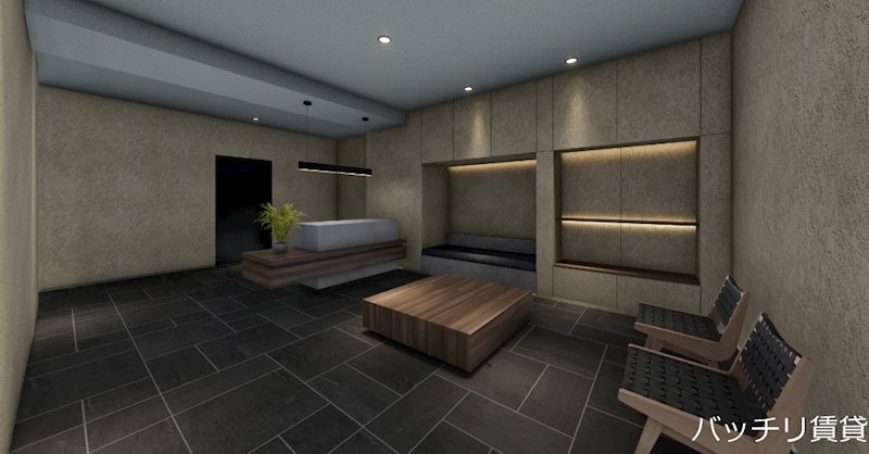 エントランス　新築の為、パース使用