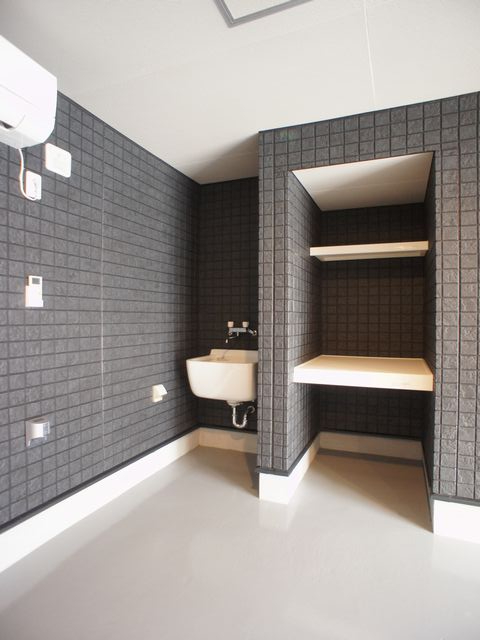 その他設備　ガレージ内も充実しています。