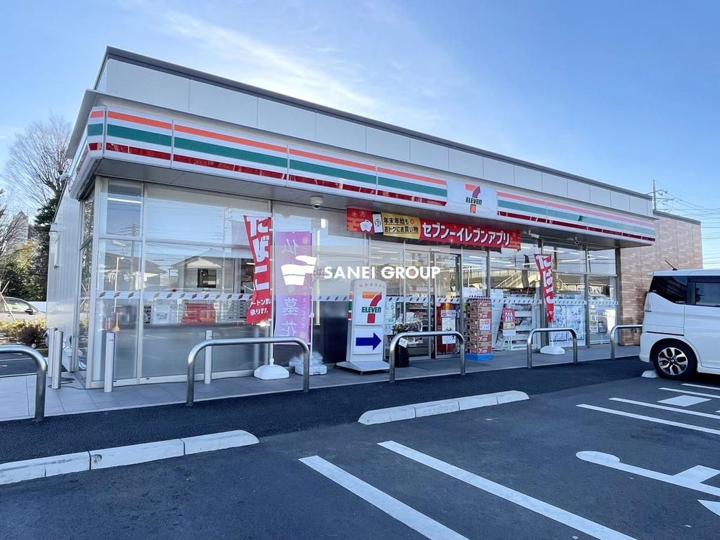 コンビニ　セブンイレブンセブン 所沢有楽町店（コンビニ）まで370m
