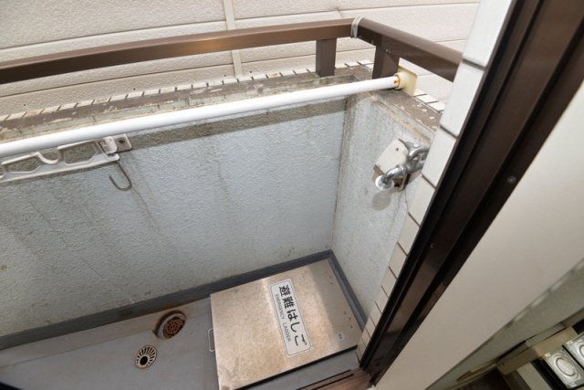 バルコニー　バルコニーがあります
