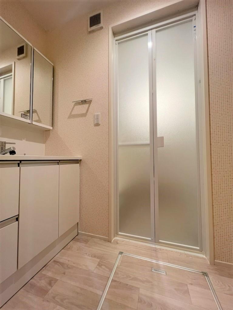 洗面設備　※105号室の画像です