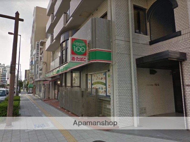 コンビニ　ローソンストア１００　上本町８丁目（コンビニ）まで70m