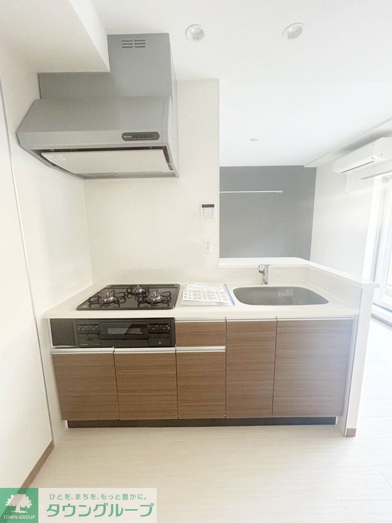 キッチン　※グリシーナシリーズ設備施工例　現況優先