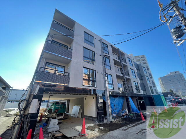 建物外観　札幌市豊平区福住２条「アルファスクエア福住２条」