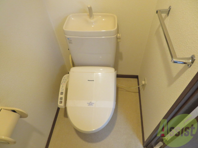 トイレ　トイレです。これから毎日お世話になりますよね。