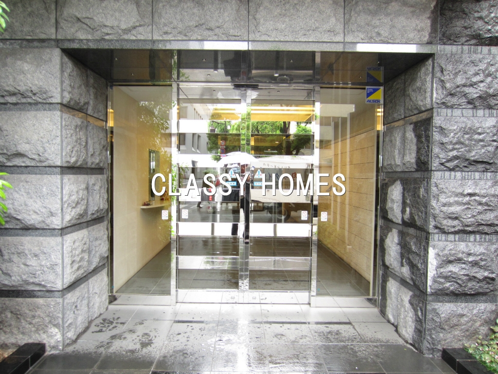 エントランス　2006年竣工　分譲賃貸マンション：エントランス