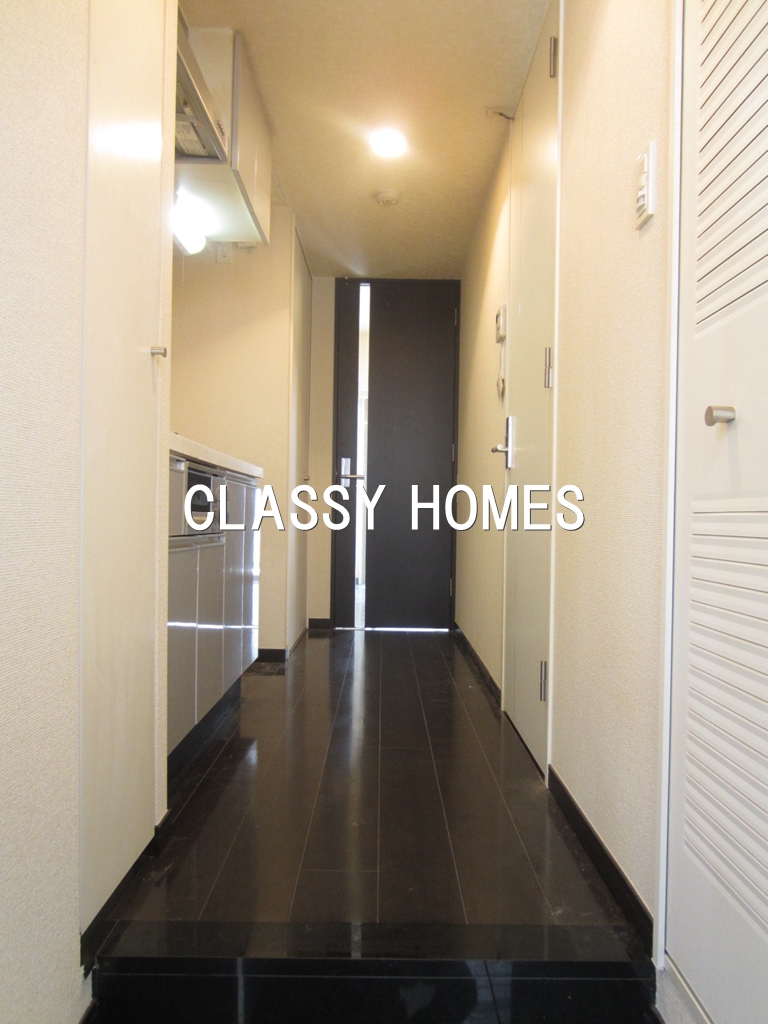 玄関　2006年竣工　分譲賃貸マンション：玄関