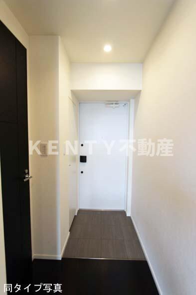 玄関　明るい玄関です