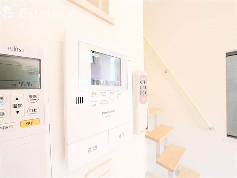 セキュリティ　モニター付きインターホン