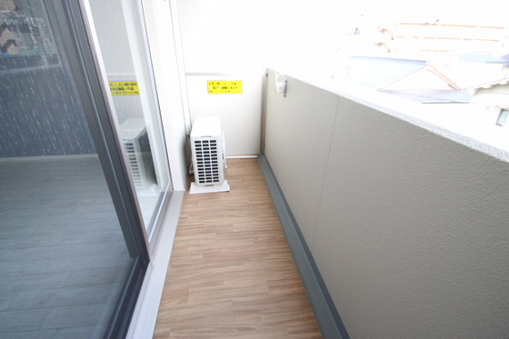 バルコニー　※別部屋の写真です