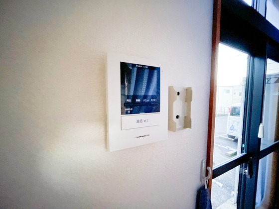 セキュリティ　※別部屋の写真です