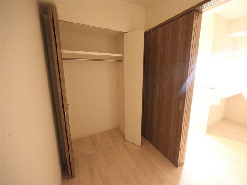 収納　クローゼット付　収納充実してます