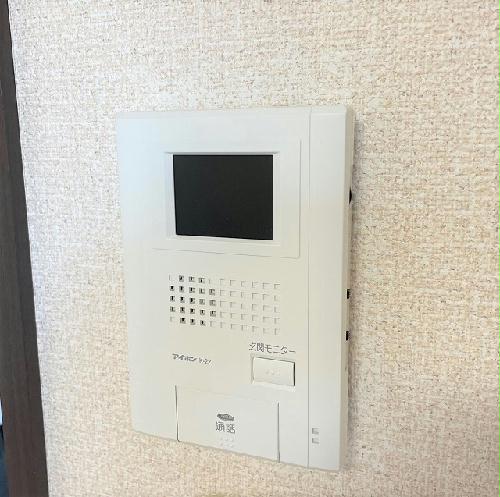 セキュリティ　モニター付きインターホン
