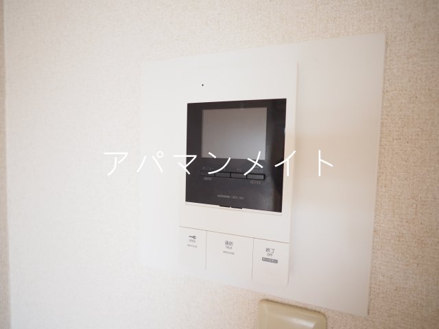 セキュリティ　モニター付きインターホン！