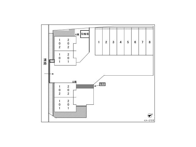駐車場　駐車場
