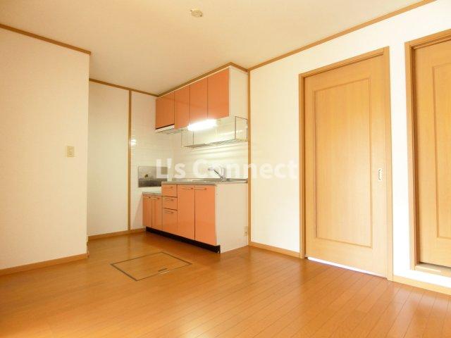 居室・リビング　７．１帖のＤＫスペース。