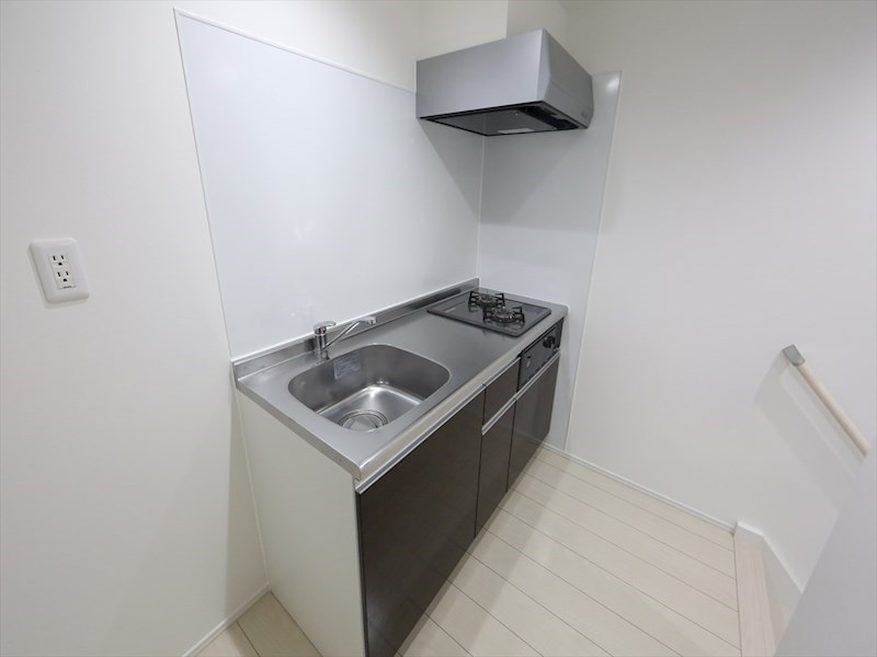 キッチン　システムキッチン（ガス2口コンロ付）　同仕様写真