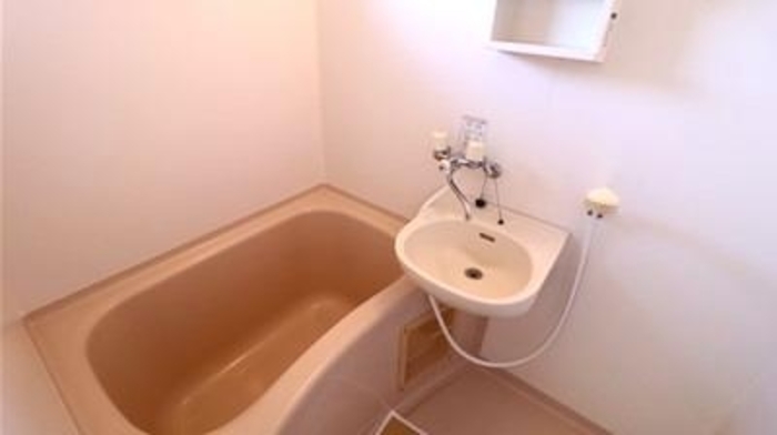 バス・シャワールーム　コンパクトで使いやすいお風呂です