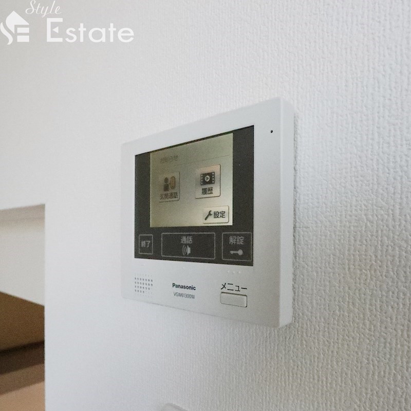 セキュリティ　モニター付きインターホン