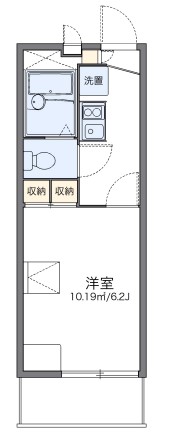 レオパレスSAKABE IIの間取り写真
