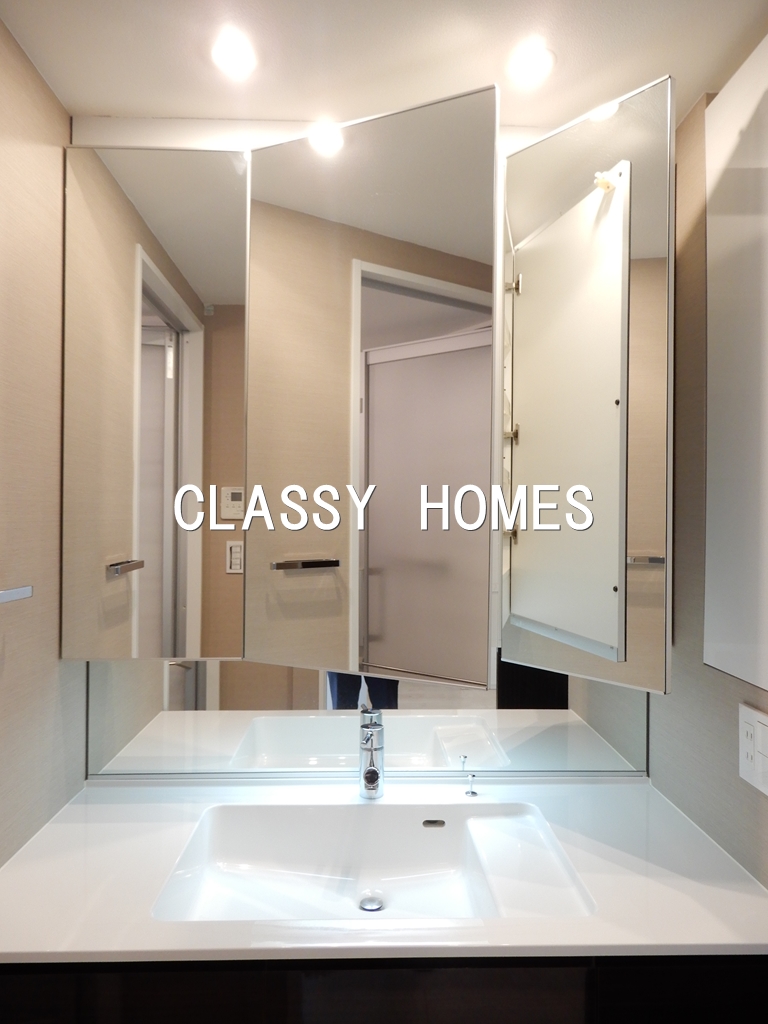 洗面設備　2015年竣工 ハーバテラス品川：洗面台