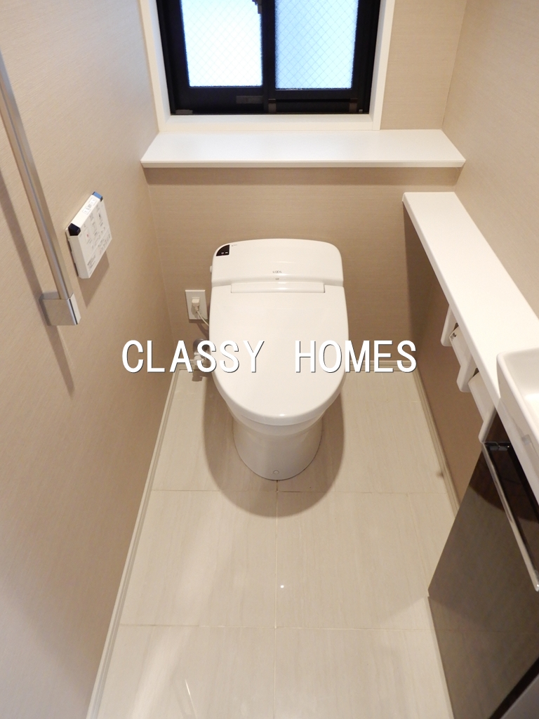 トイレ　2015年竣工 ハーバテラス品川：トイレ