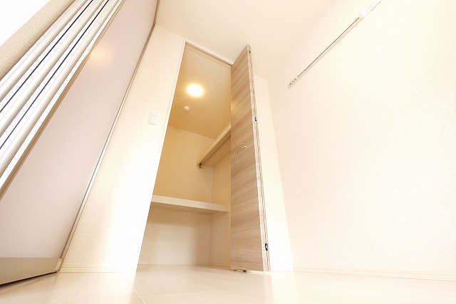 収納　十分な収納スペースがあります