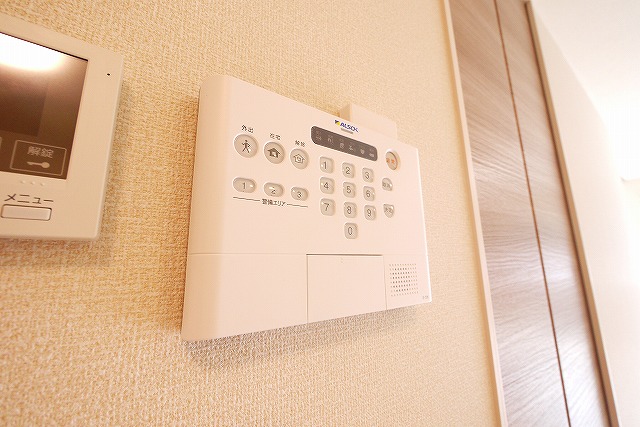セキュリティ　ホームセキュリティー完備。