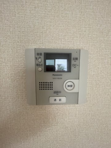 セキュリティ　テレビモニターホン付きで安心です