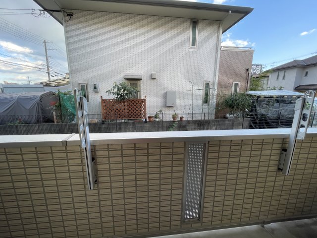 眺望　バルコニーからの眺望です