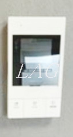 セキュリティ　モニター付きインターホンです。