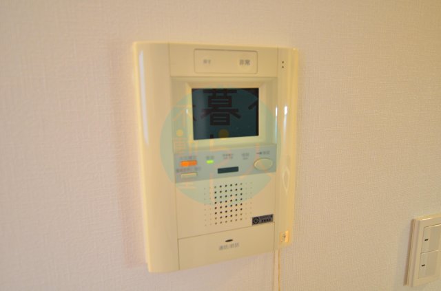 セキュリティ　モニター付オートロックです